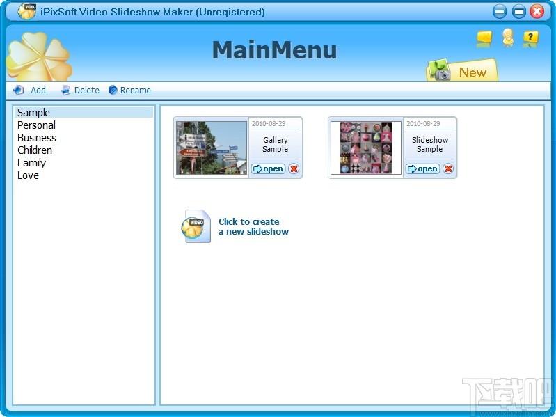 Video Slideshow Maker Deluxe下载,幻灯片制作软件,幻灯片制作